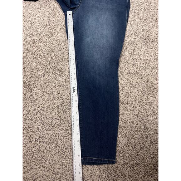 Torrid Womens 20R Jegging 3-Button Stretch Skinny Rock Classic Blue Denim Jeans - Picture 11 of 11